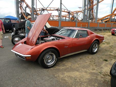 orange corvette